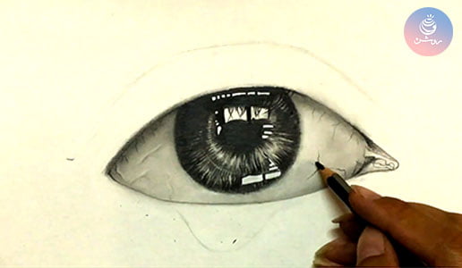 آموزش طراحی چشم