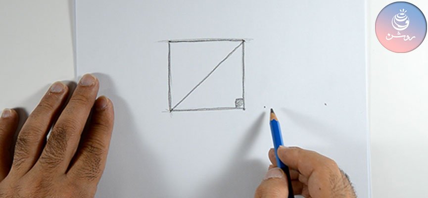 basic design37 مبانی طراحی ۳ - نقاشی اشکال هندسی ساده