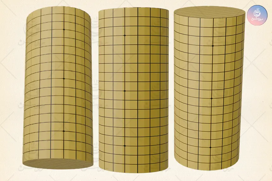 cross-contour-lines-drawing-6 تغییر خط مقطع عرضی با زاویه دید