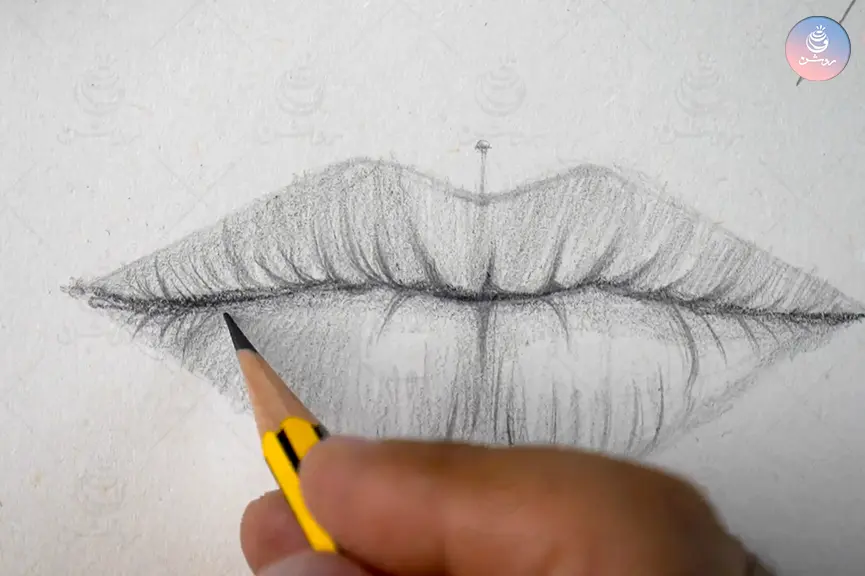 lips-drawing-tutorial-12 طراحی لب