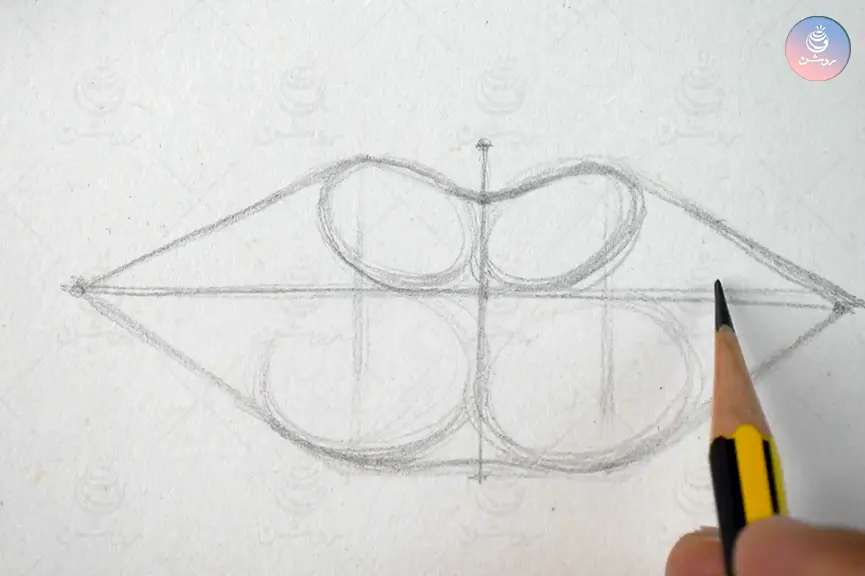lips-drawing-tutorial-6 طراحی لب
