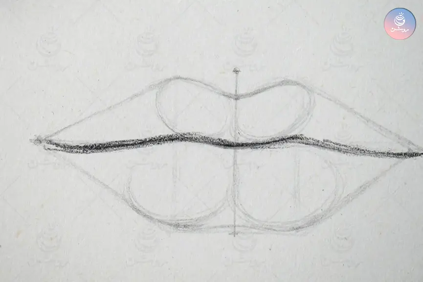 lips-drawing-tutorial-9 آموزش طراحی لب