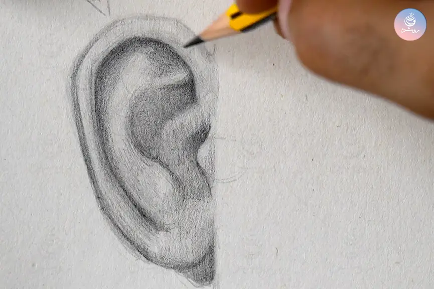 ear-drawing-tutorial-13 طراحی گوش