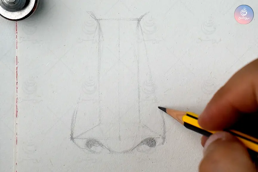 nose-drawing-tutorial-10 طراحی بینی