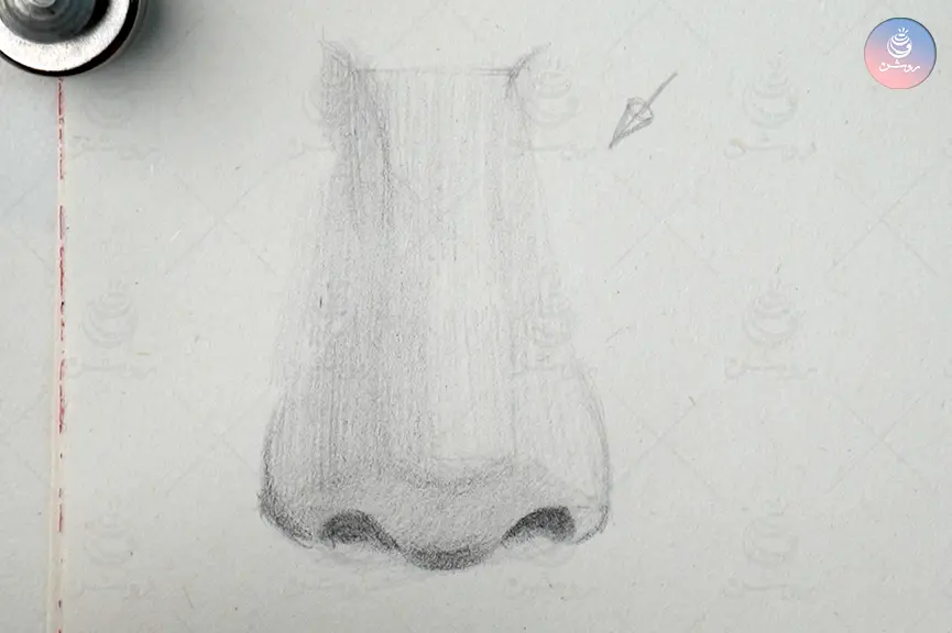 nose-drawing-tutorial-14 طراحی بینی