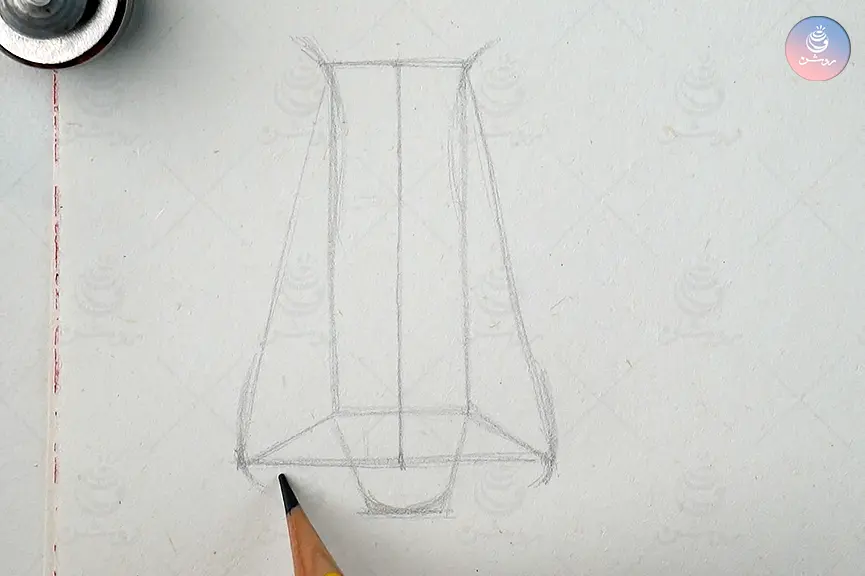 nose-drawing-tutorial-7 طراحی بینی