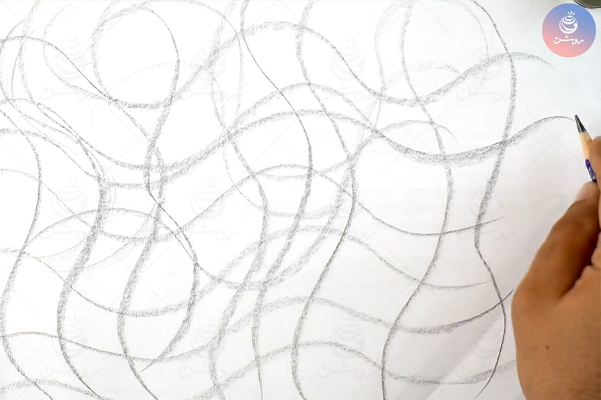 hair-drawing-tips-4 تمرین منحنی برای طراحی مو