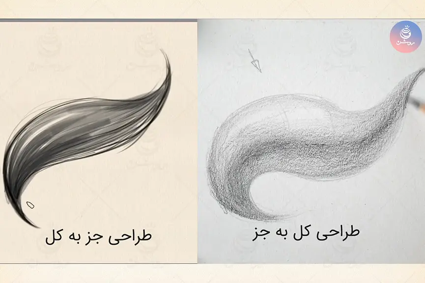 hair-drawing-tips-9 مراحل طراحی مو