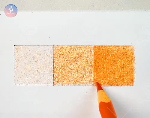 colored-pencil-shading-c نقاشی سایه روشن با مداد رنگی